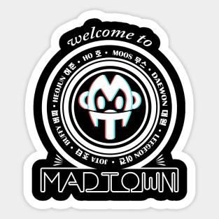 Madtown Logo - Welcome v2 Sticker